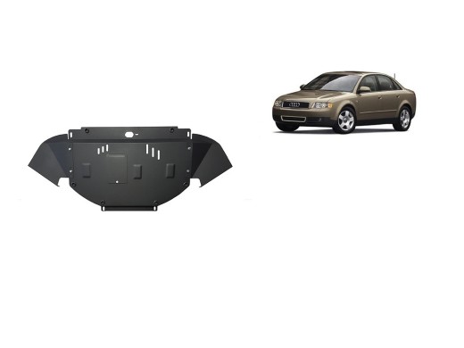 Stalowa Osłona pod silnik Audi A4 B6