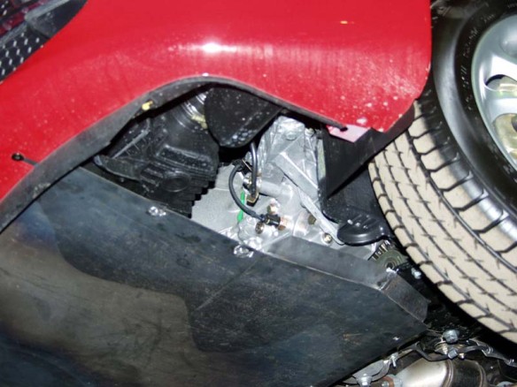 Stalowa Osłona pod silnik Alfa Romeo 156