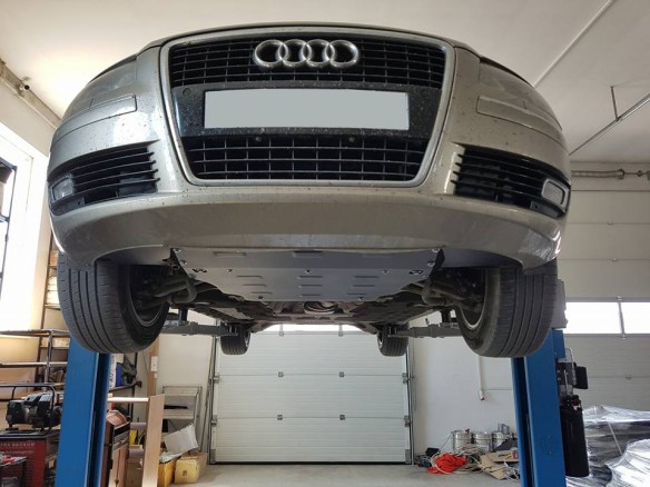 Stalowa Osłona pod silnik Audi A8