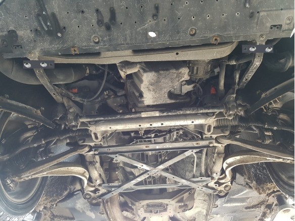 Stalowa Osłona pod silnik Audi A4 B8, diesel