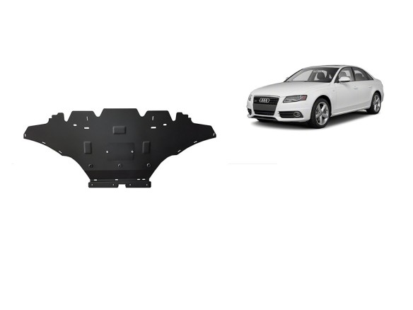 Stalowa Osłona pod silnik Audi A4 B8, benzyna