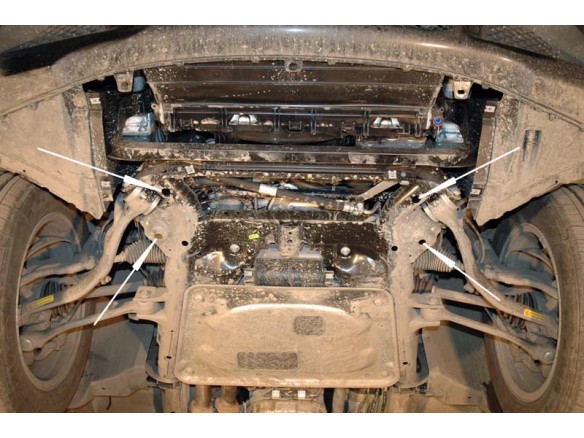 Stalowa Osłona chłodnicy BMW X3 E83