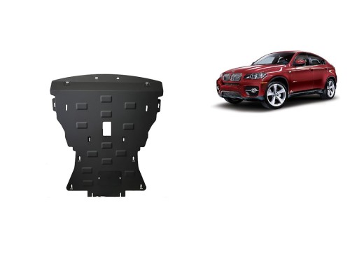 Stalowa Osłona pod silnik BMW X6 E71