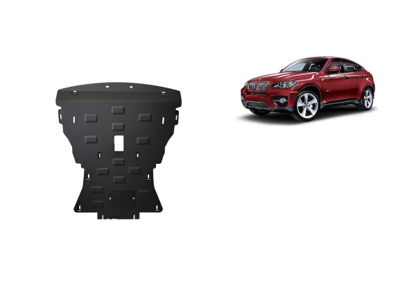 Stalowa Osłona pod silnik BMW X6 E71