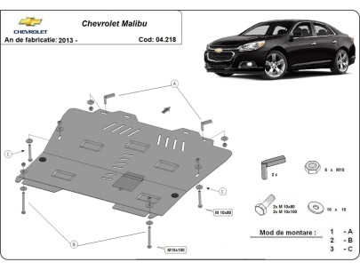 Stalowa Osłona pod silnik Chevrolet Malibu