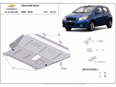Stalowa Osłona pod silnik Chevrolet Aveo
