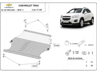 Stalowa Osłona pod silnik Chevrolet Trax
