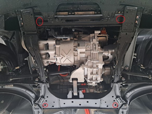 Stalowa Osłona pod silnik Dacia Spring Extreme
