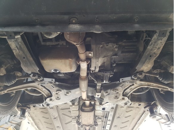Stalowa Osłona pod silnik Fiat 500