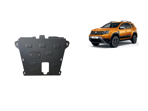 Stalowa Osłona pod silnik Dacia Duster