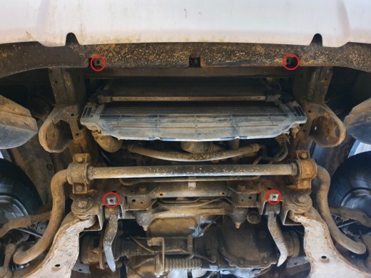 Stalowa Osłona chłodnicy Fiat Fullback