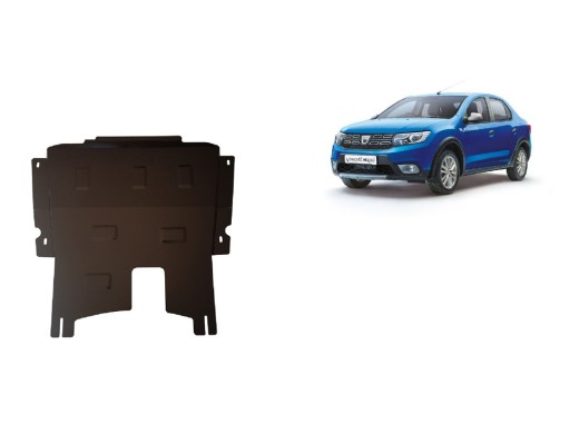 Stalowa Osłona pod silnik Dacia Logan 2 Stepway