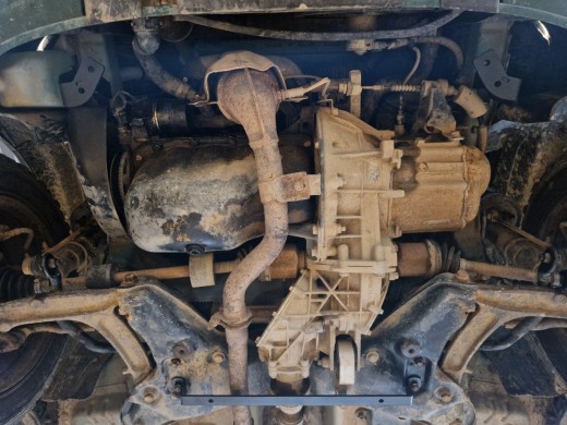 Stalowa Osłona pod silnik Fiat Panda 4x4