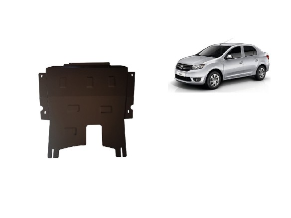 Stalowa Osłona pod silnik Dacia Logan 2