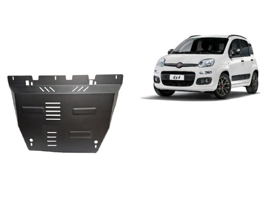 Stalowa Osłona pod silnik Fiat Panda 4x4