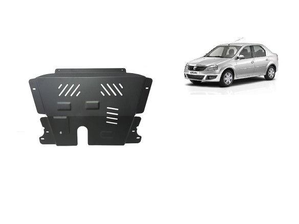 Stalowa Osłona pod silnik Dacia Logan 1