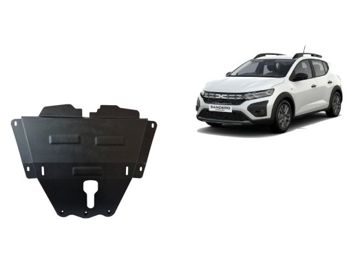 Stalowa Osłona pod silnik Dacia Sandero 3 Stepway