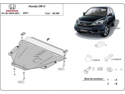 Stalowa Osłona pod silnik Honda CR-V Gen 3