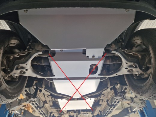 Stalowa Osłona chłodnicy Ford Ranger