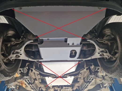 Stalowa Osłona pod silnik Ford Ranger