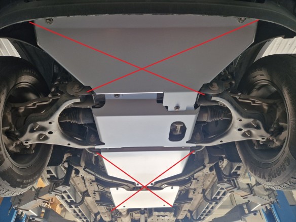 Stalowa Osłona pod silnik Ford Ranger