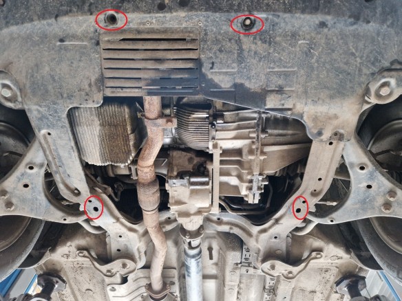 Stalowa Osłona pod silnik Kia Sportage