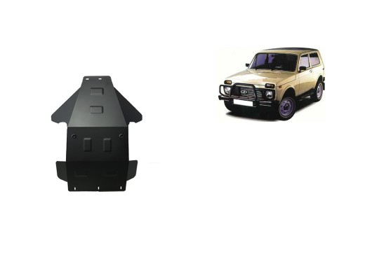 Stalowa Osłona pod silnik Lada Niva