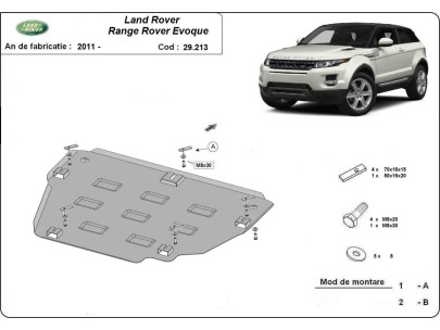 Stalowa Osłona pod silnik Range Rover Evoque