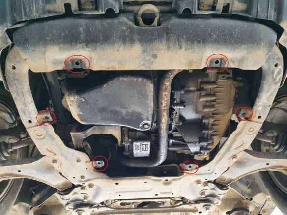 Stalowa Osłona pod silnik Land Rover Freelander 2