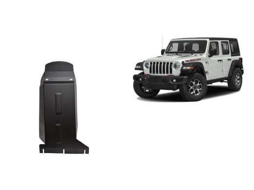 Stalowa Osłona pod silnik Jeep Wrangler - JL