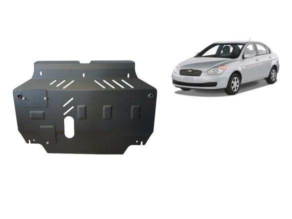 Stalowa Osłona pod silnik Hyundai Accent