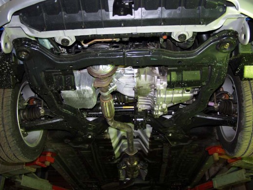 Stalowa Osłona pod silnik Hyundai Coupé Gk