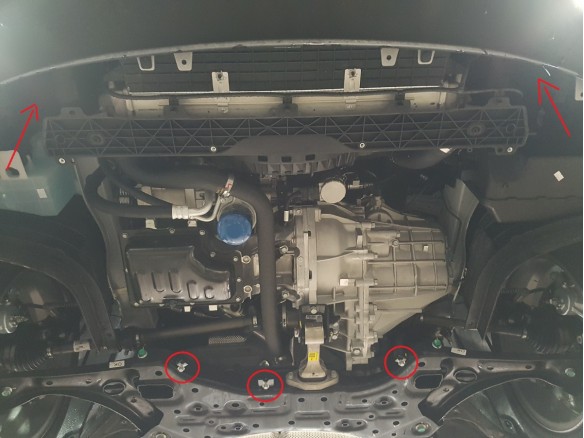 Stalowa Osłona pod silnik Hyundai I30
