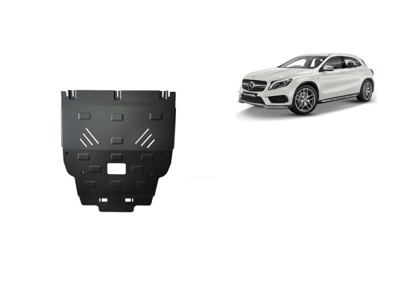 Stalowa Osłona pod silnik Mercedes GLA X156