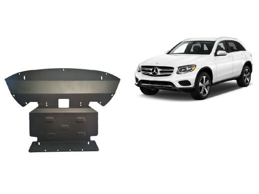 Stalowa Osłona pod silnik Mercedes GLC X253