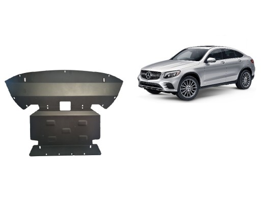 Stalowa Osłona pod silnik Mercedes GLC Coupe X253