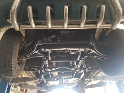 Stalowa Osłona skrzyni biegów Mercedes ML W163