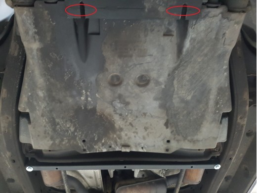 Stalowa Osłona skrzyni biegów Mercedes ML W163