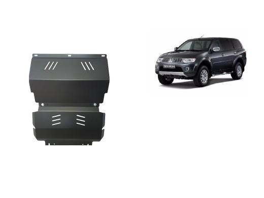 Stalowa Osłona pod silnik Mitsubishi Pajero Sport 2