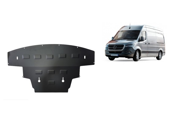 Stalowa Osłona pod silnik Mercedes Sprinter-RWD