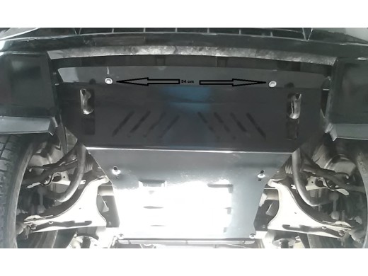 Stalowa Osłona pod silnik Mitsubishi Pajero 4 (V80, V90)