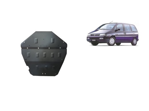 Stalowa Osłona pod silnik Peugeot 806