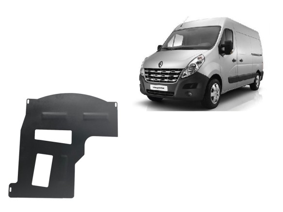Stalowa Osłona pod katalizator Renault Master 3