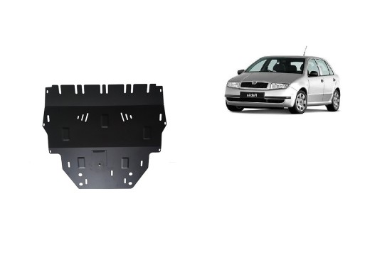 Stalowa Osłona pod silnik Skoda Fabia Diesel