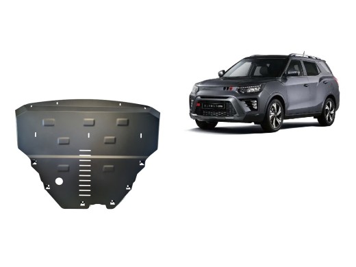 Stalowa Osłona pod silnik SsangYong Tivoli