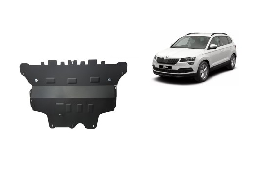 Stalowa Osłona pod silnik Skoda Karoq - reczna skrzynia biegow