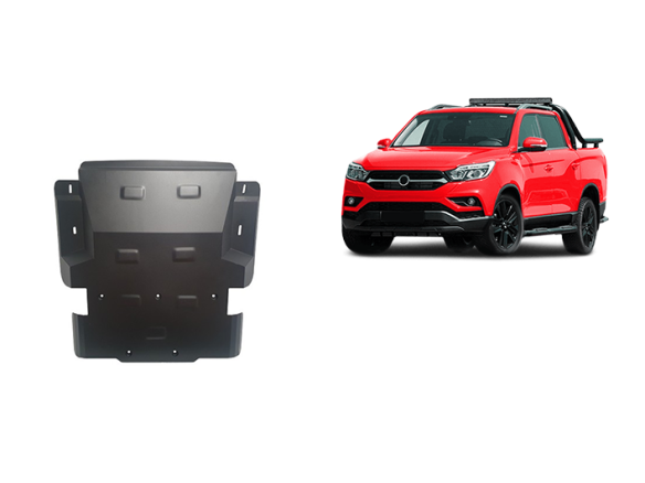 Stalowa Osłona pod silnik Ssangyong Musso Grand