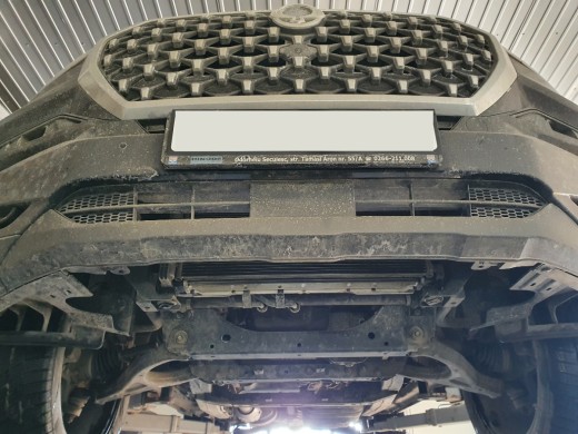 Stalowa Osłona pod silnik Ssangyong Musso Grand