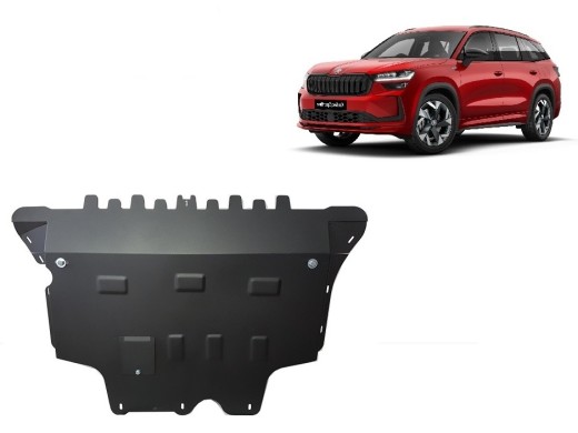 Stalowa Osłona pod silnik Skoda Kodiaq