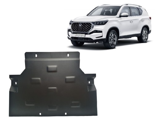 Stalowa Osłona skrzyni biegów SsangYong Rexton